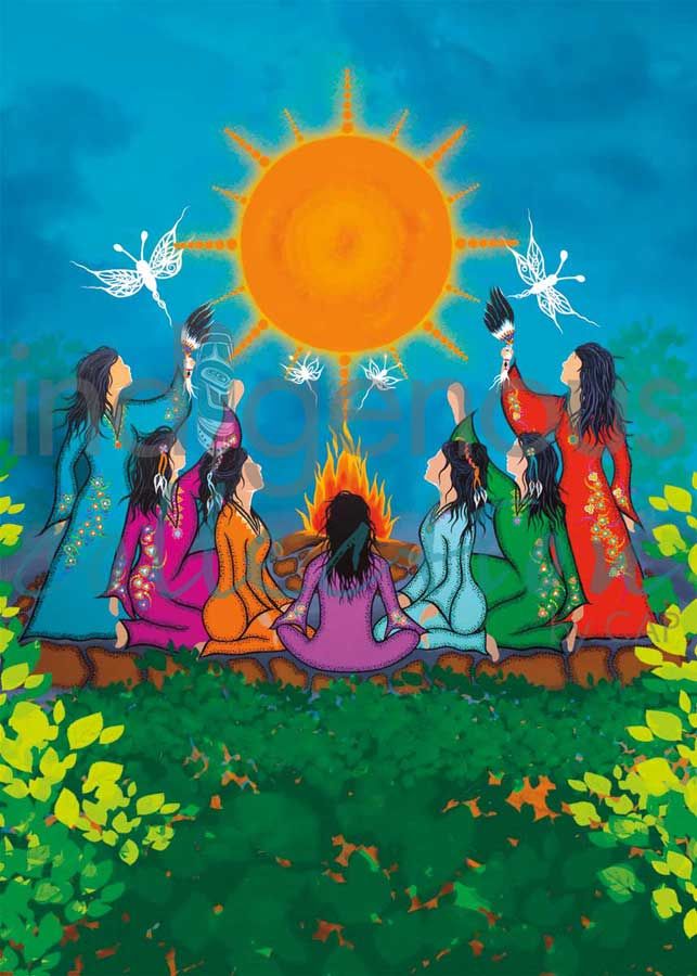 Upnmultoqsip: Limited Edition, Numbered Print on Poly/Cotton by Tracey Metallic 