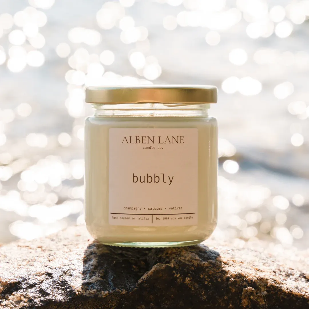 Bubbly- Alben Lane Candle Co.