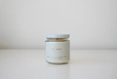 Blanc Candle- A White Nest