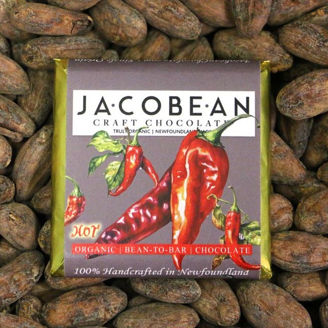 Dark Chocolate with Chili Flakes Bar- Jacobean