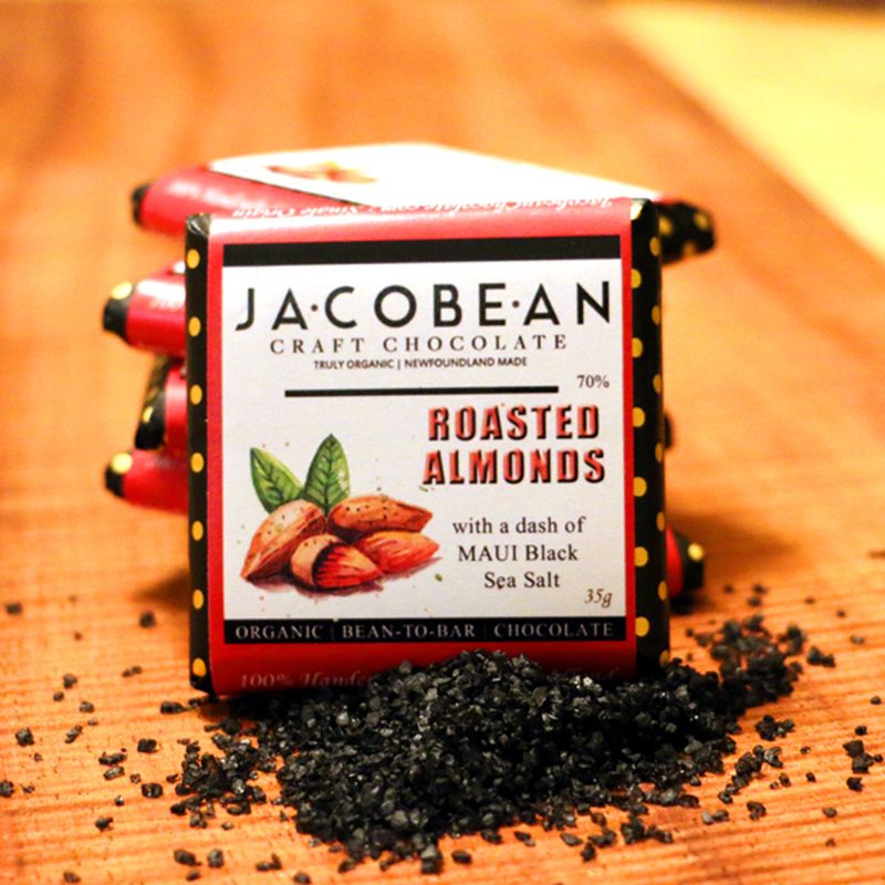 Chocolate Roasted Almond Bar- Jacobean Chocolate Roasted Almond Bar- Jacobean