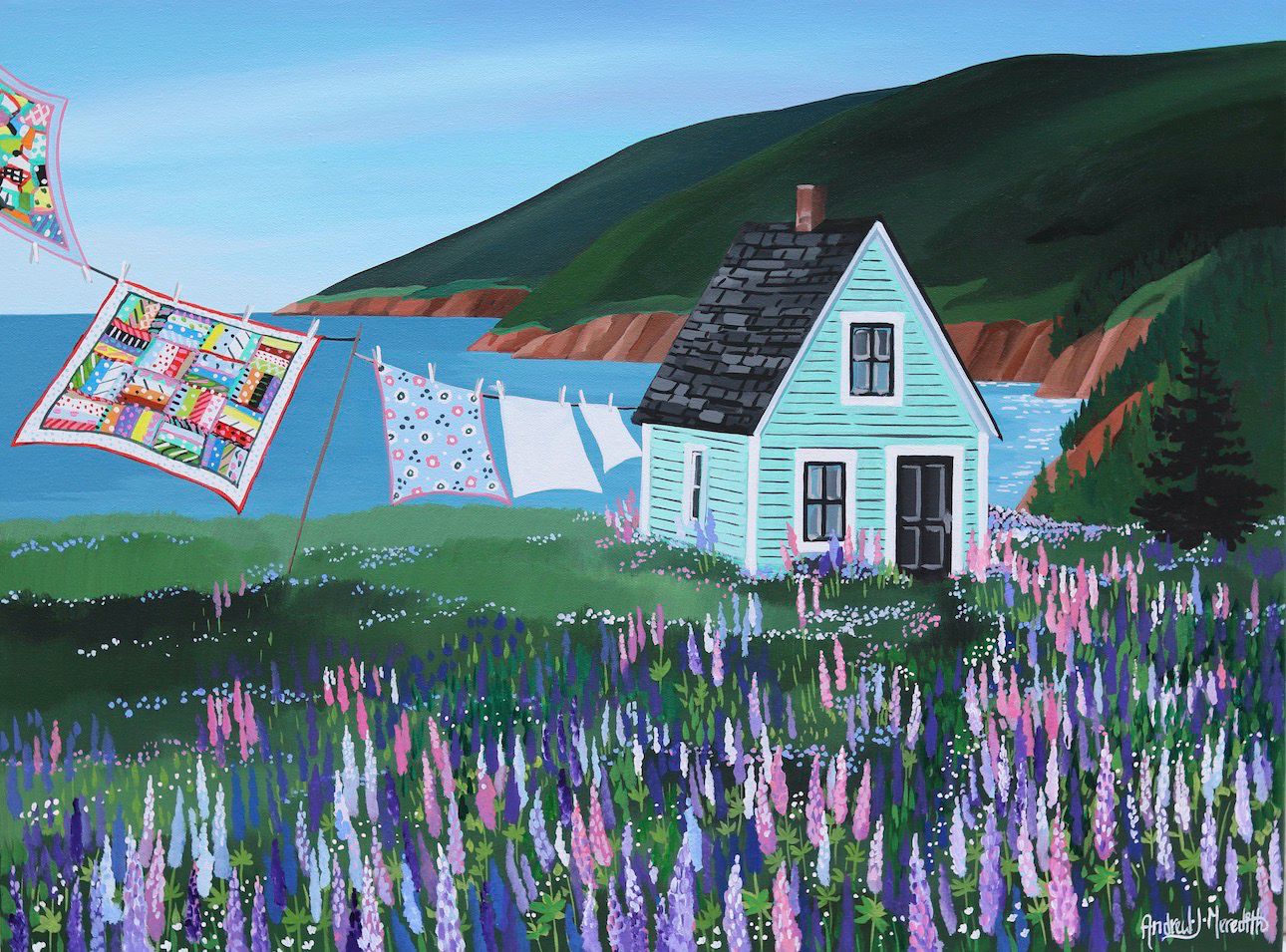 Lupines Everywhere - Andrew Meredith 