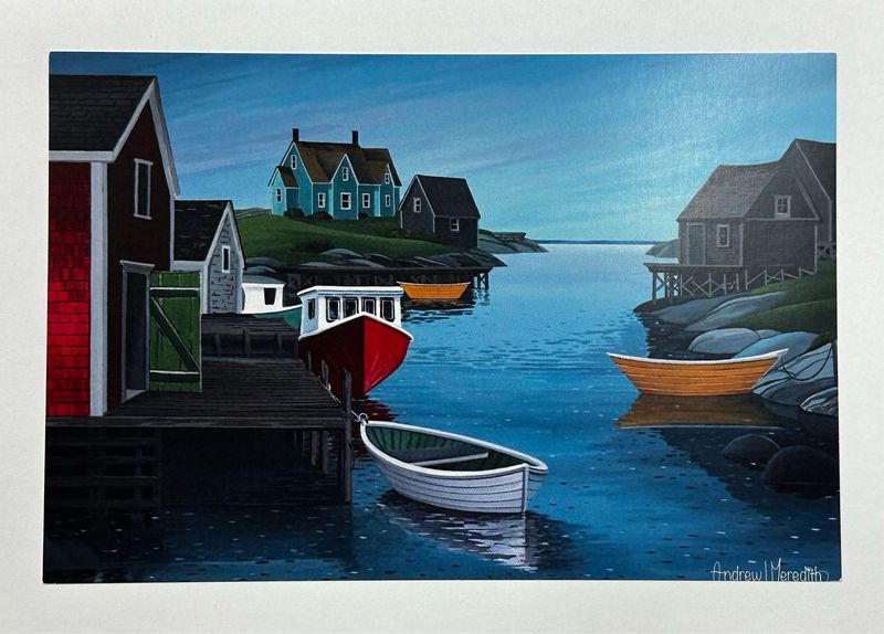 At Peggy&#39;s Cove Card - Andrew Meredith 