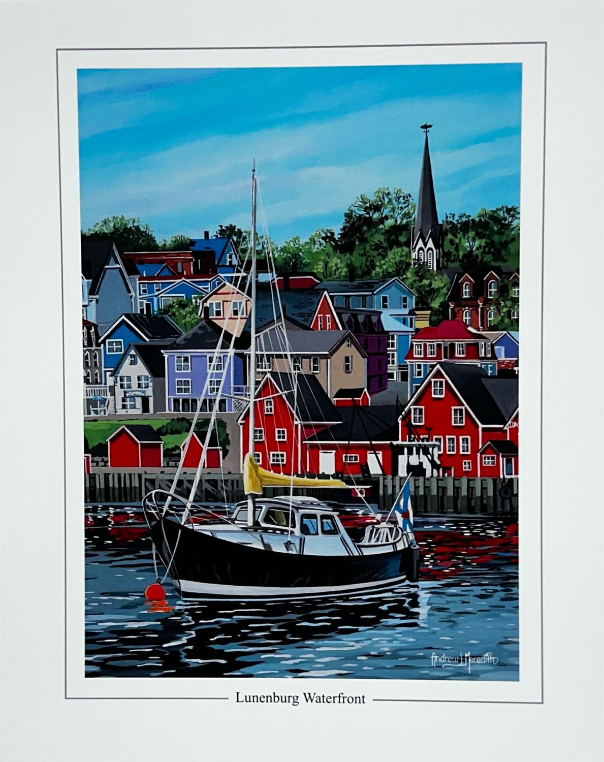 Lunenburg Print - Andrew Meredith (8x10)