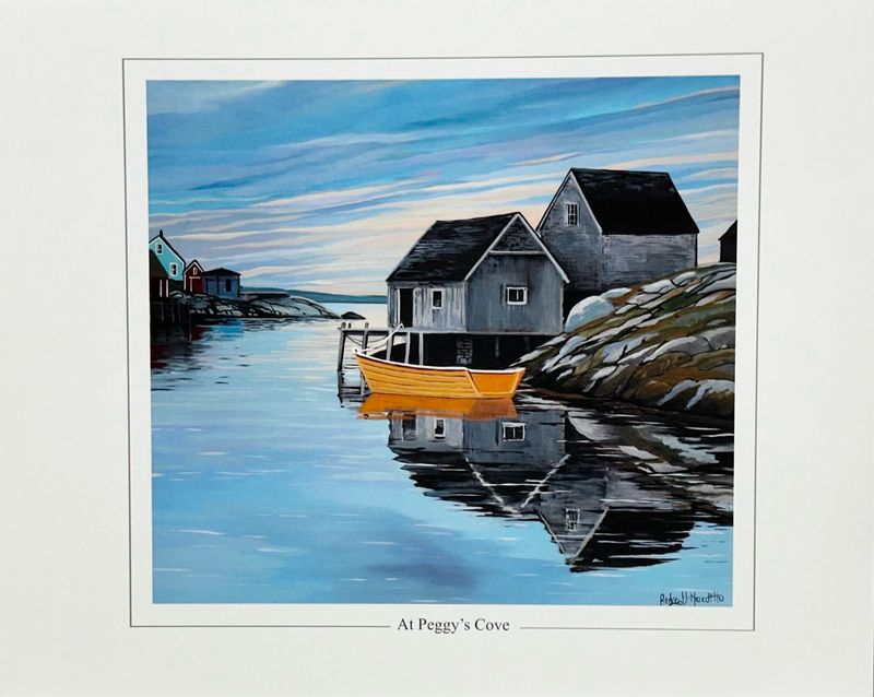 At Peggy's Cove Print - Andrew Meredith (8x10) At Peggy's Cove Print - Andrew Meredith (8x10)