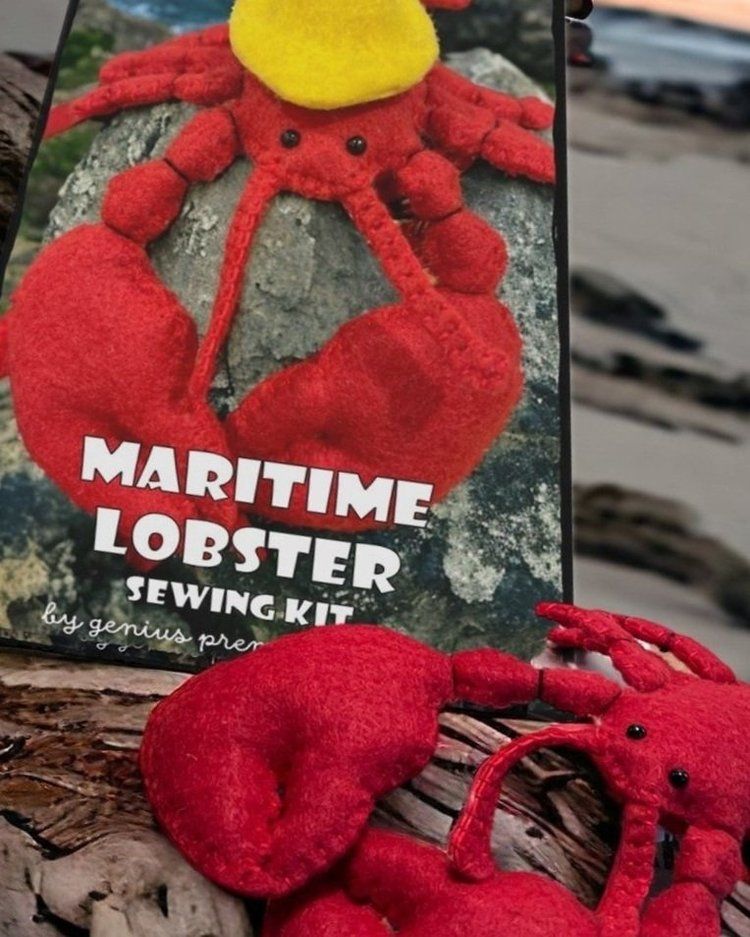 DIY Lobster Sewing Kit- Genius Premium Craft DIY Lobster Sewing Kit- Genius Premium Craft