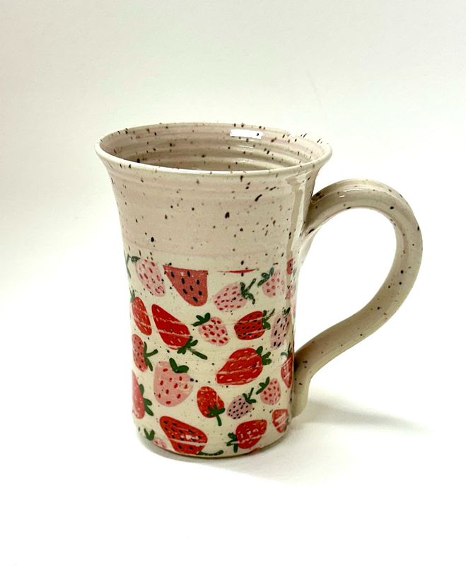 Strawberry Mug - Alicia Kate 