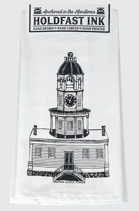 Halifax Town Clock Tower Tea Towel