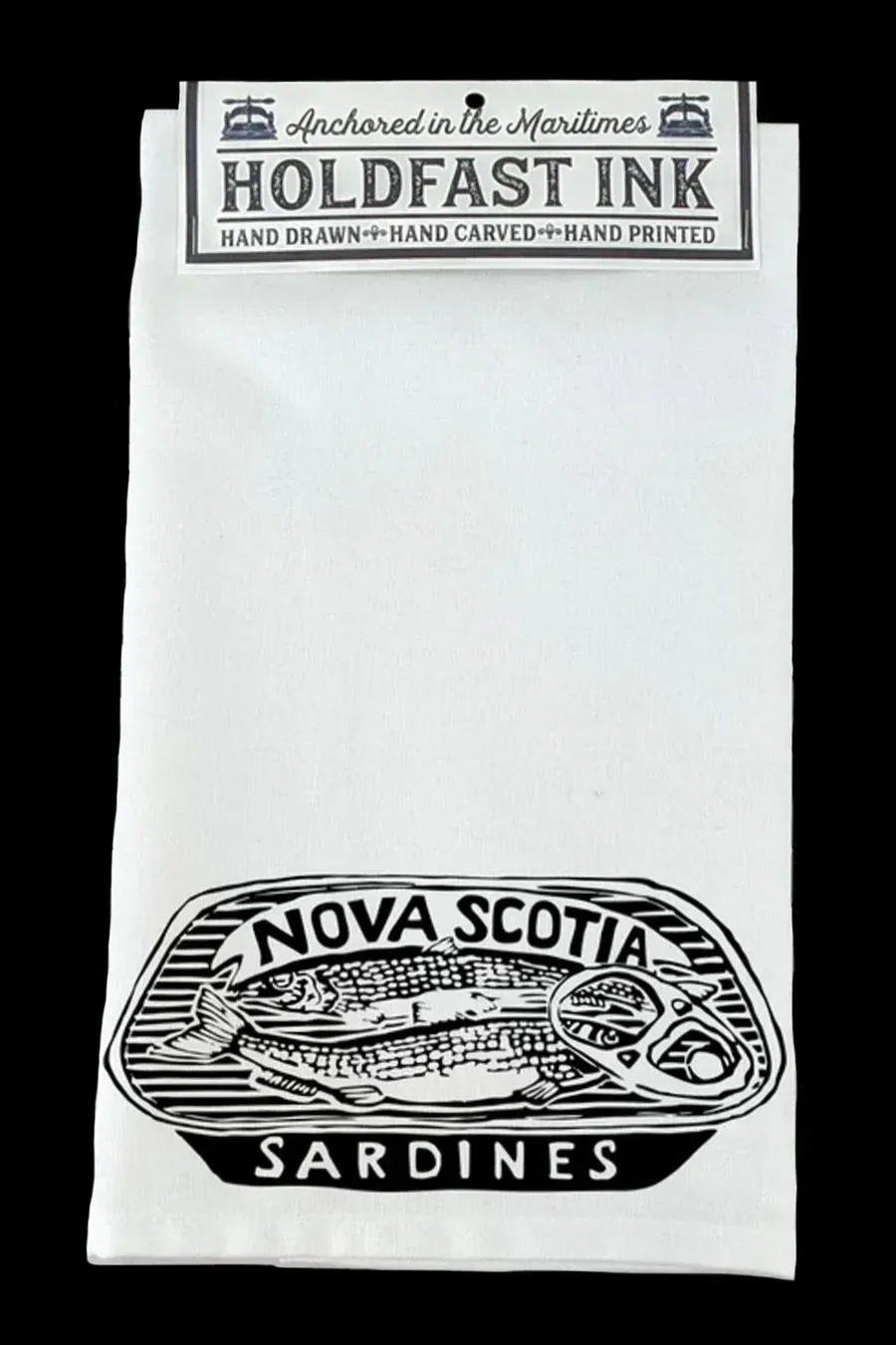Nova Scotia Sardines Tea Towel