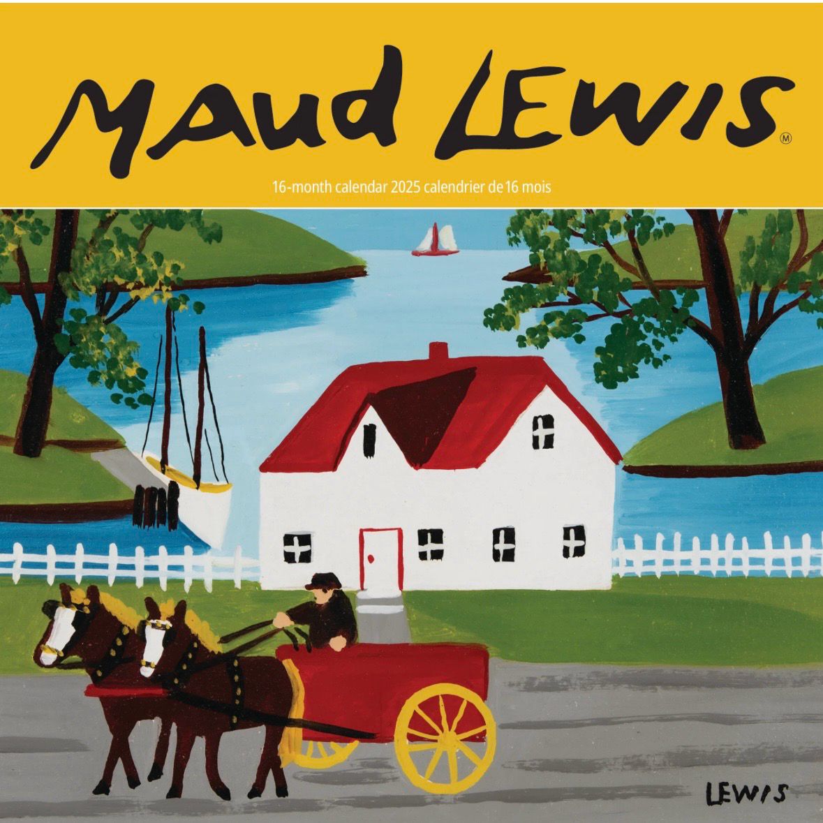 2025 Maud Lewis Mini Calendar 
