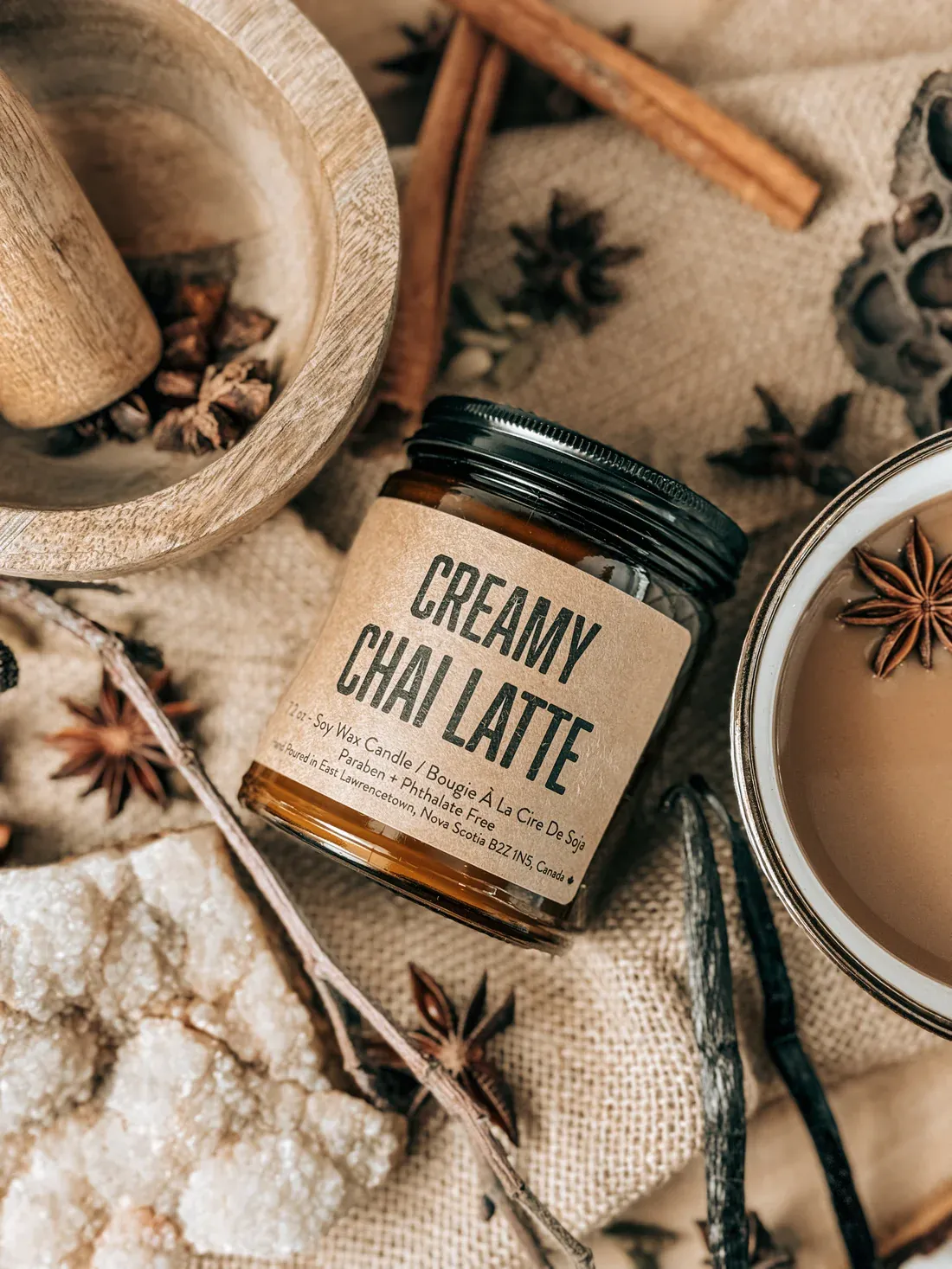 Creamy Chai Latte - Lawrencetown Candle Co