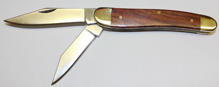 Two Blade Folding Knife Rosewood- Grohmann Knives