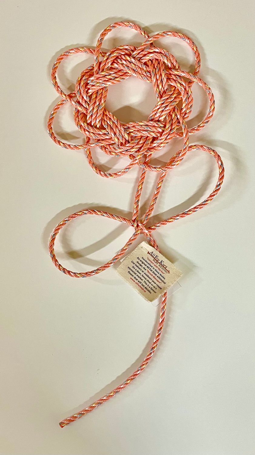 Small Coral Lobster Rope Beach Blossom