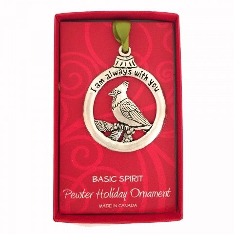 I Am Always With You Cardinal Ornament - Basic Spirit 