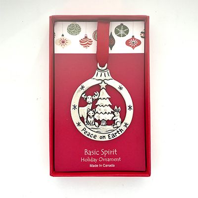Peace on Earth Animals Ornament - Basic Spirit Peace on Earth Animals Ornament - Basic Spirit