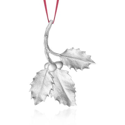 Holly Ornament (2024 Collector) - Amos Pewter Holly Ornament (2024 Collector) - Amos Pewter