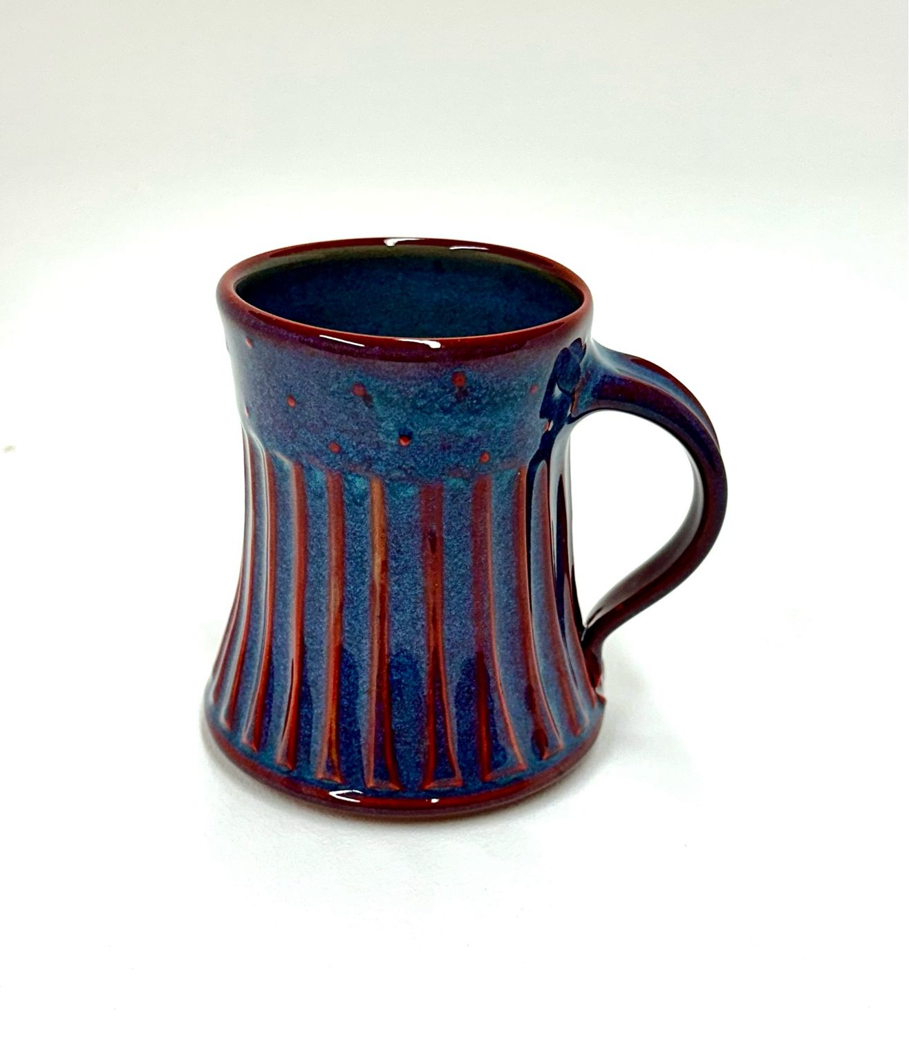 Purple Mug- Darlene Keffer Pottery 