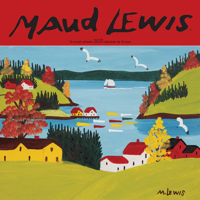 Maud Lewis 2025 Calendar - Large 