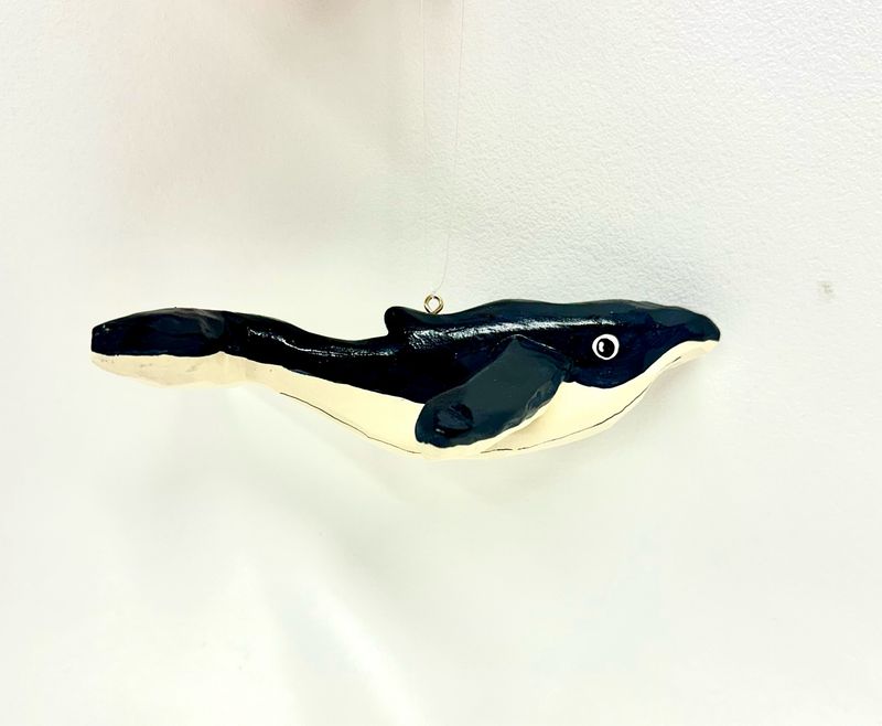 Humpback Whale Ornament- Timberdoodle 