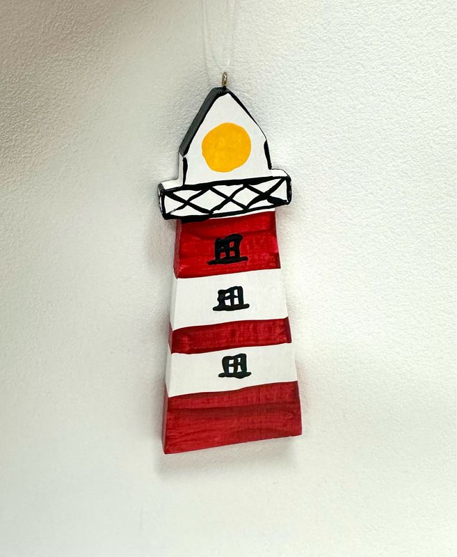 Lighthouse Ornament- Timberdoodle 