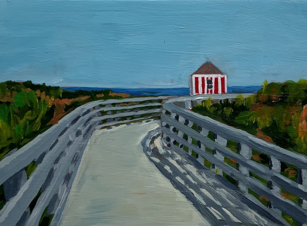 Walking to the Beach 