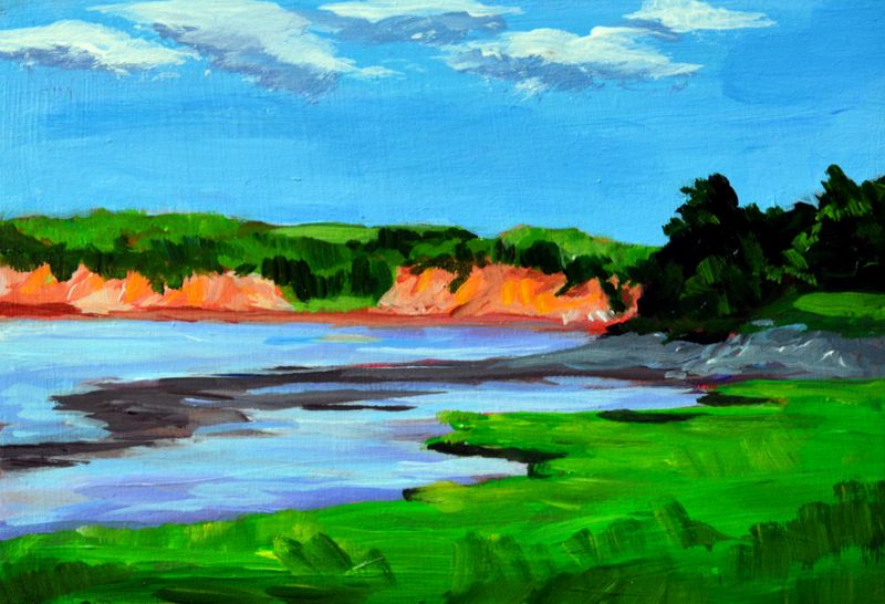 Shubenacadie River at Maitland