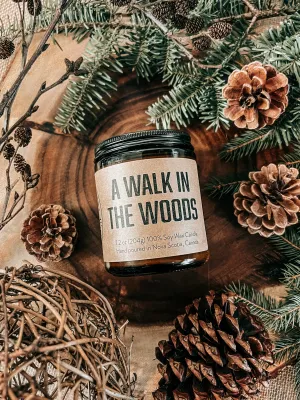 A Walk in the Woods- Lawrencetown Candle Co