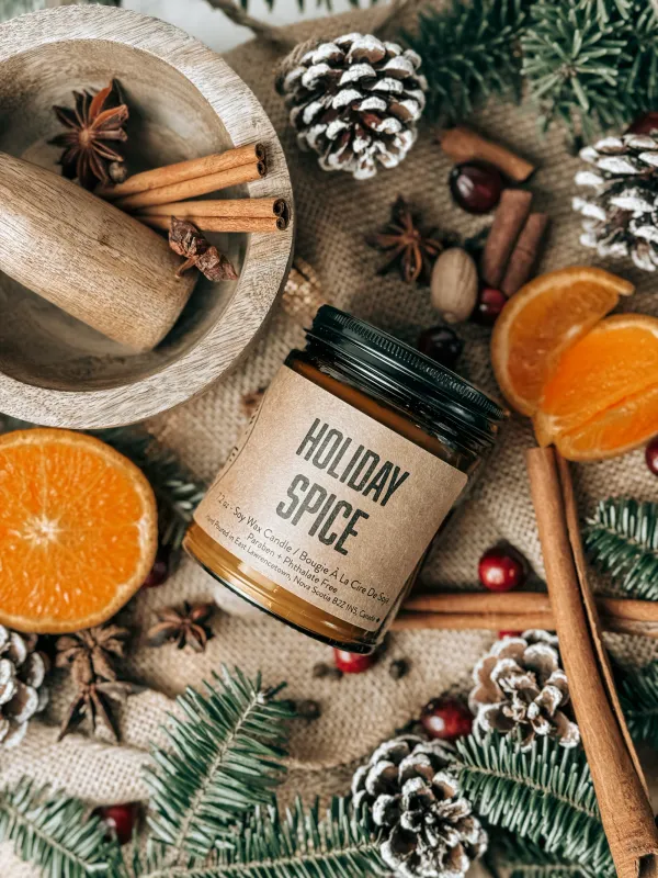 Holiday Spice - Lawrencetown Candle Co Holiday Spice - Lawrencetown Candle Co