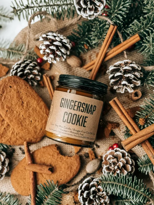 Gingersnap Cookie - Lawrencetown Candle Co