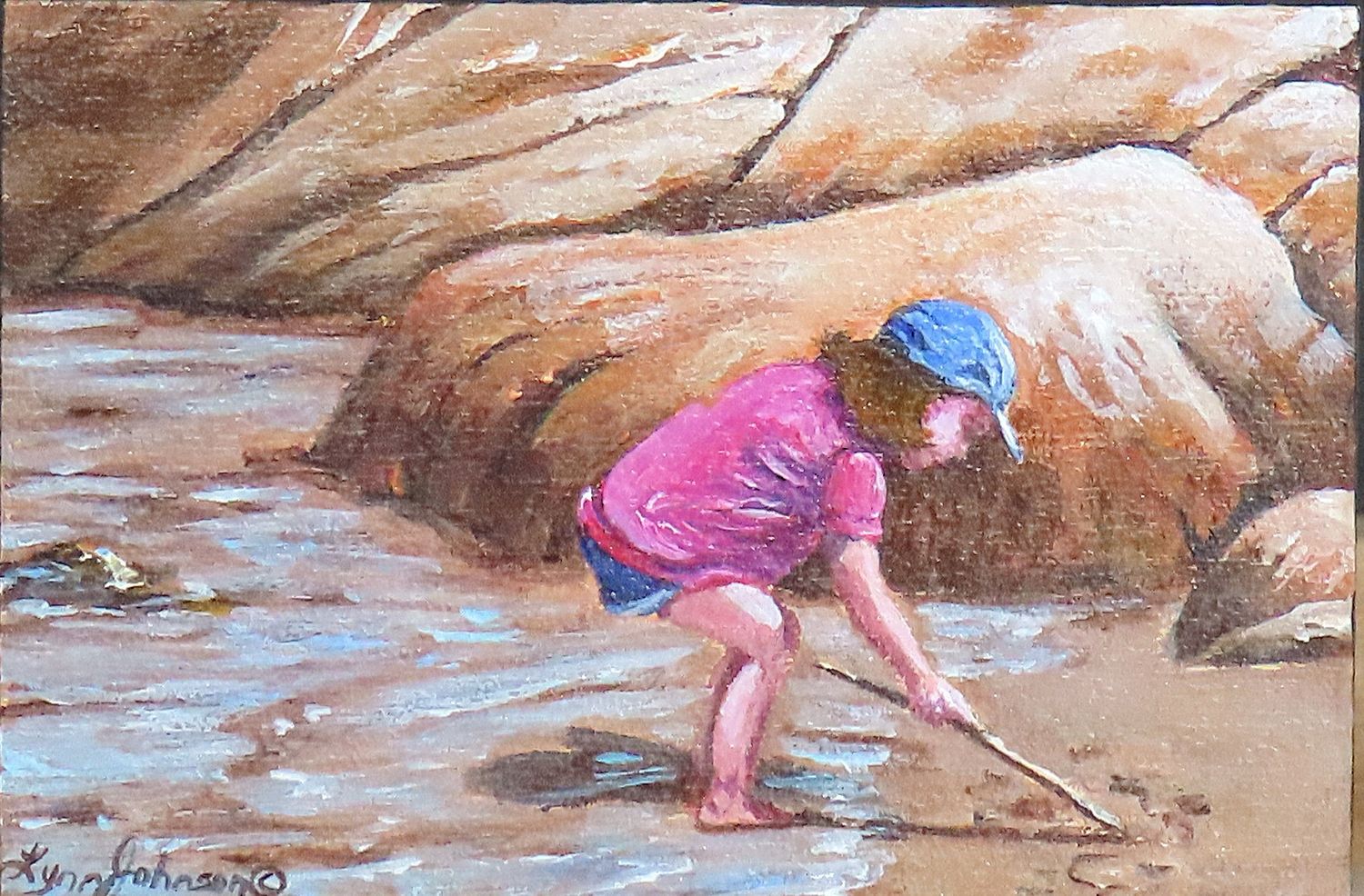 It&#39;s Written in The Sand - Lynn Johnson