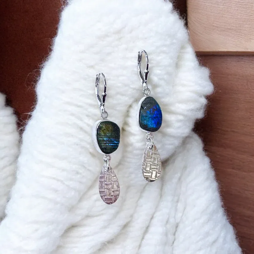 Eliza Earrings - Elizabeth Burry Design