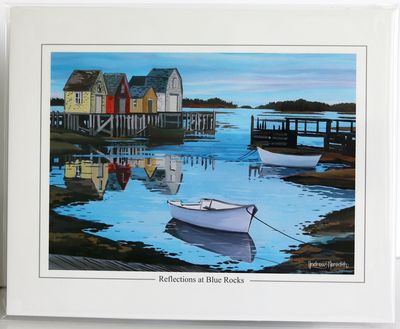 Reflections at Blue Rocks Print - Andrew Meredith (8x10)