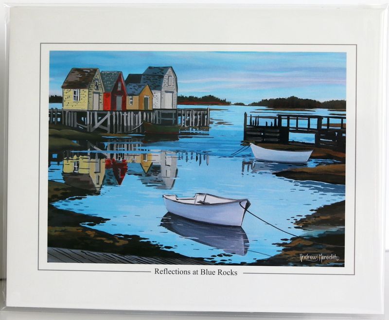 Reflections at Blue Rocks Print - Andrew Meredith (8x10)