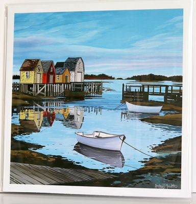 Reflections at Blue Rocks Print - Andrew Meredith (12x12)