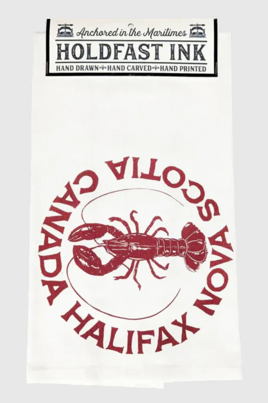 Nova Scotia Lobster Tea Towel