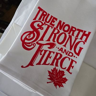 True North Strong Tea Towel