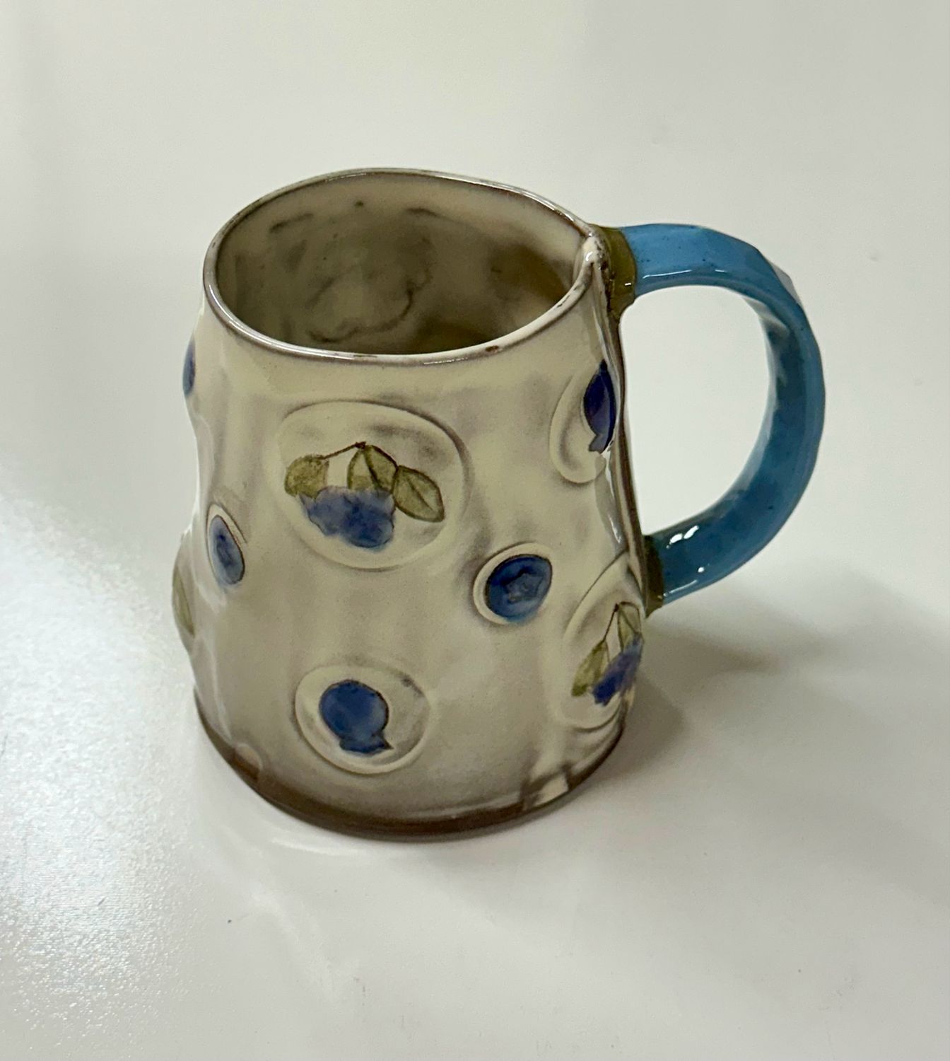 Blueberry Mug- Builderburner Ceramics 