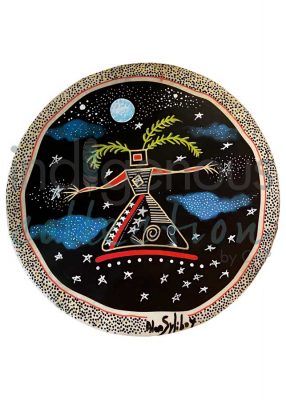 Alan Syliboy- Spirit Woman Drum 1 Card