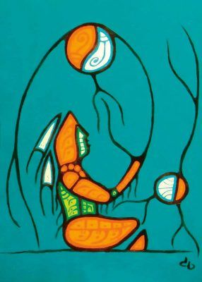 David Brooks- Warrior Spirit Card