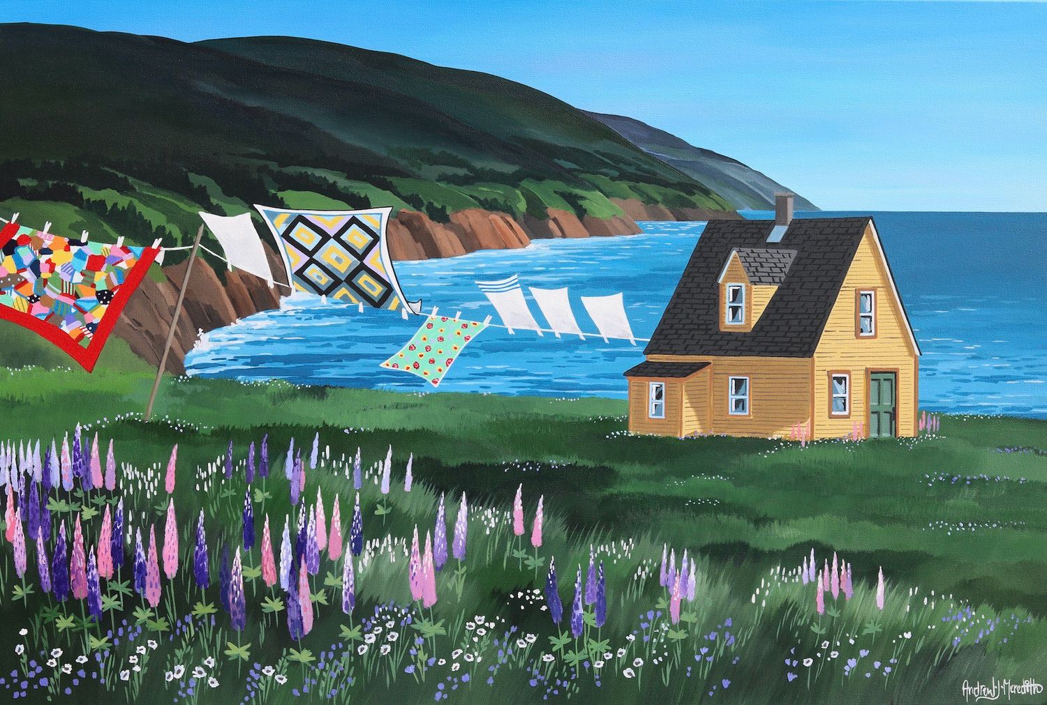 Quilts at Broad Cove Marsh Original  