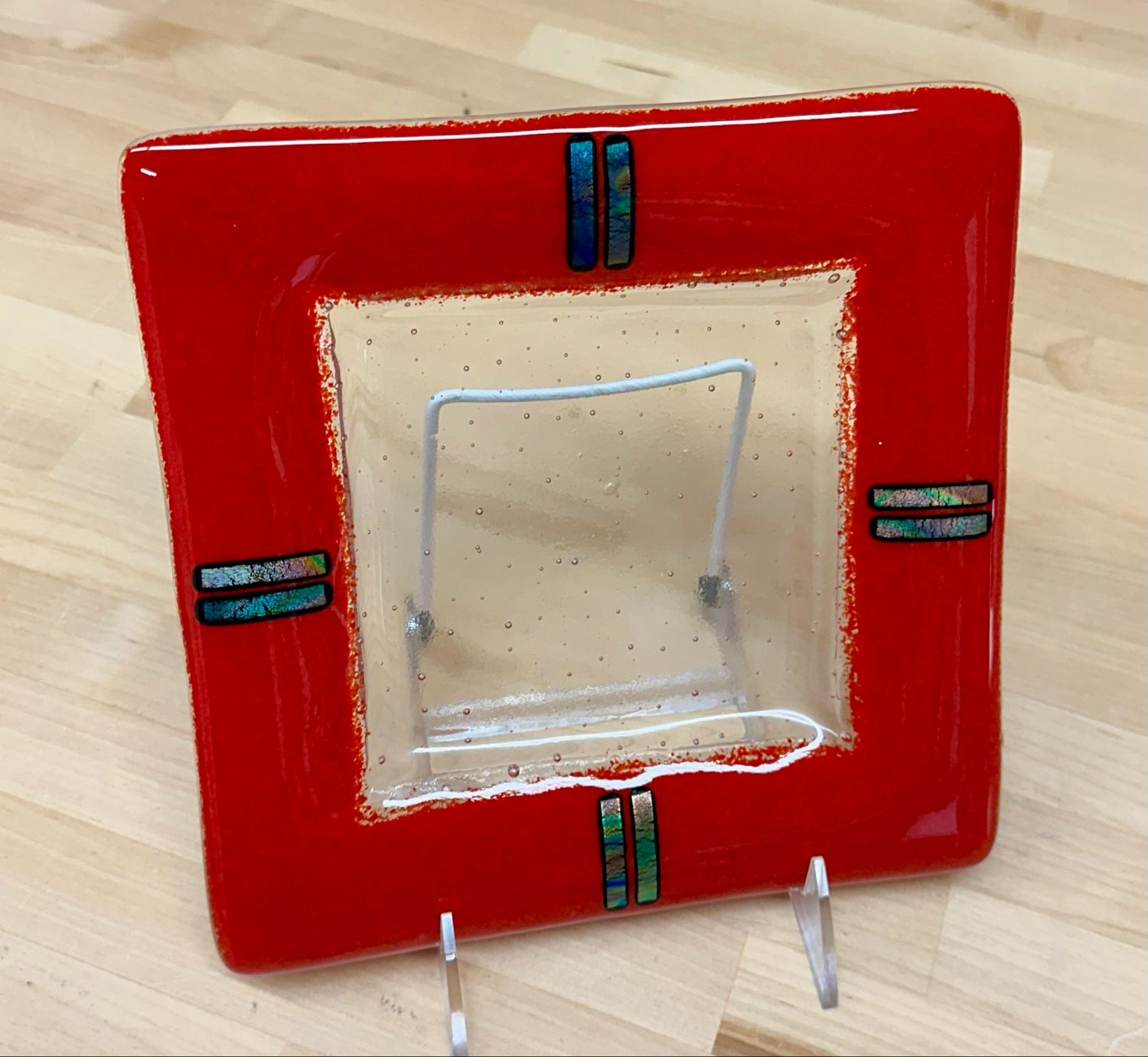 8x8 Red Plate 