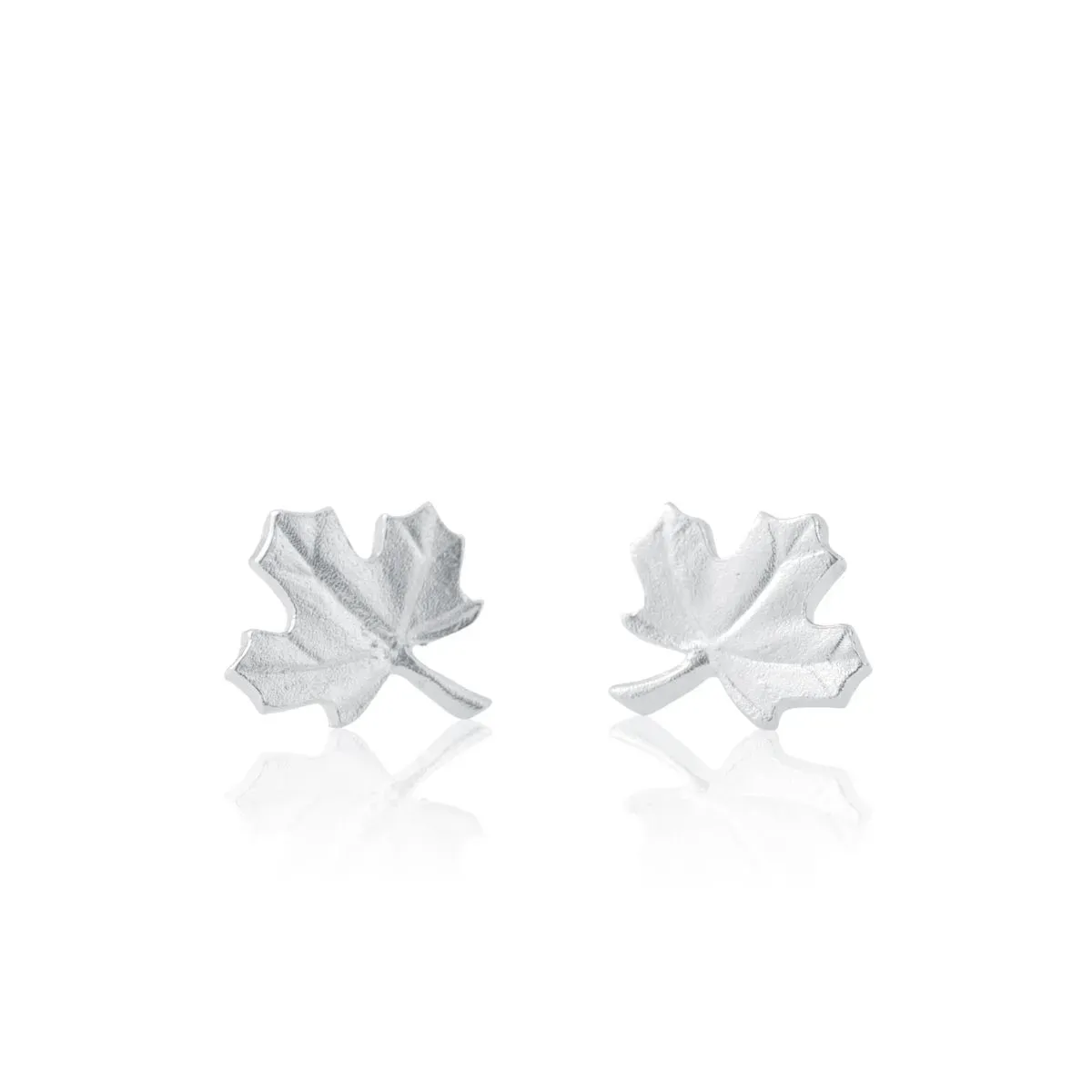 Maple Leaf Stud Earrings -  Amos