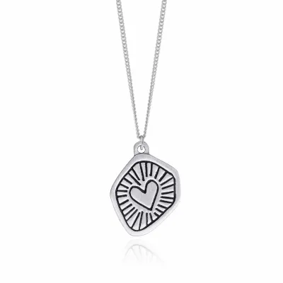 Shining Hearts Necklace - Amos