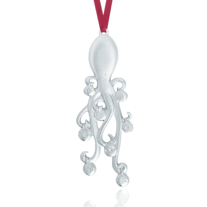 Sea-sons Greetings Octopus Ornament - Amos