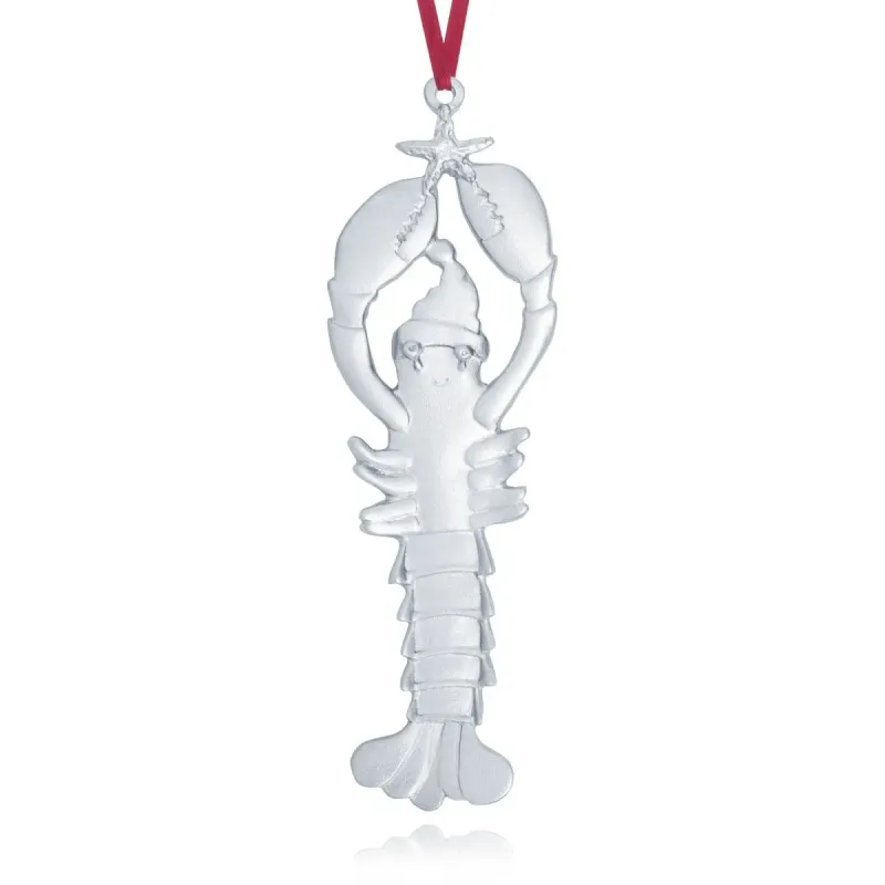 Santa Claws Lobster Ornament - Amos