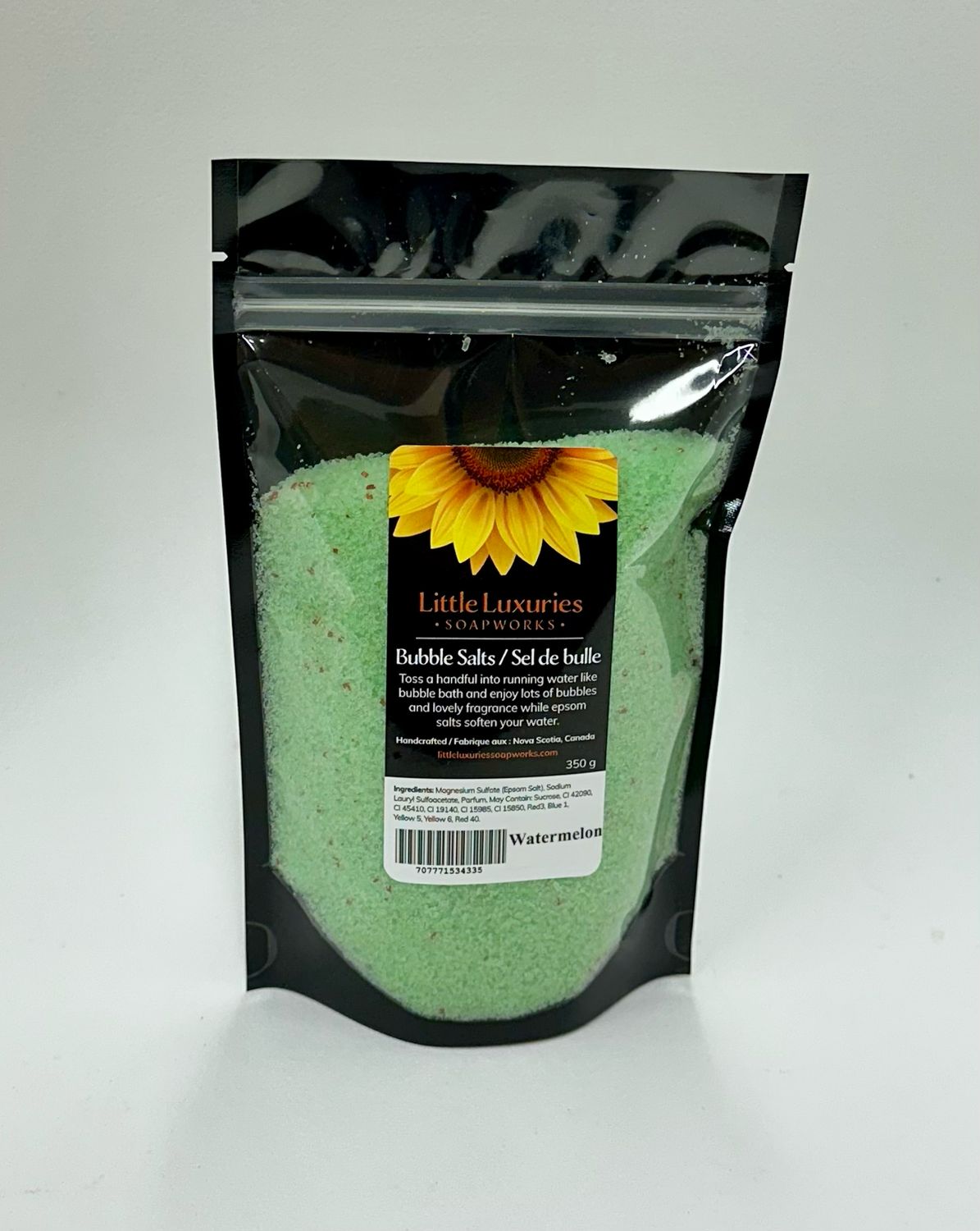 Watermelon Bubble Salt 350g