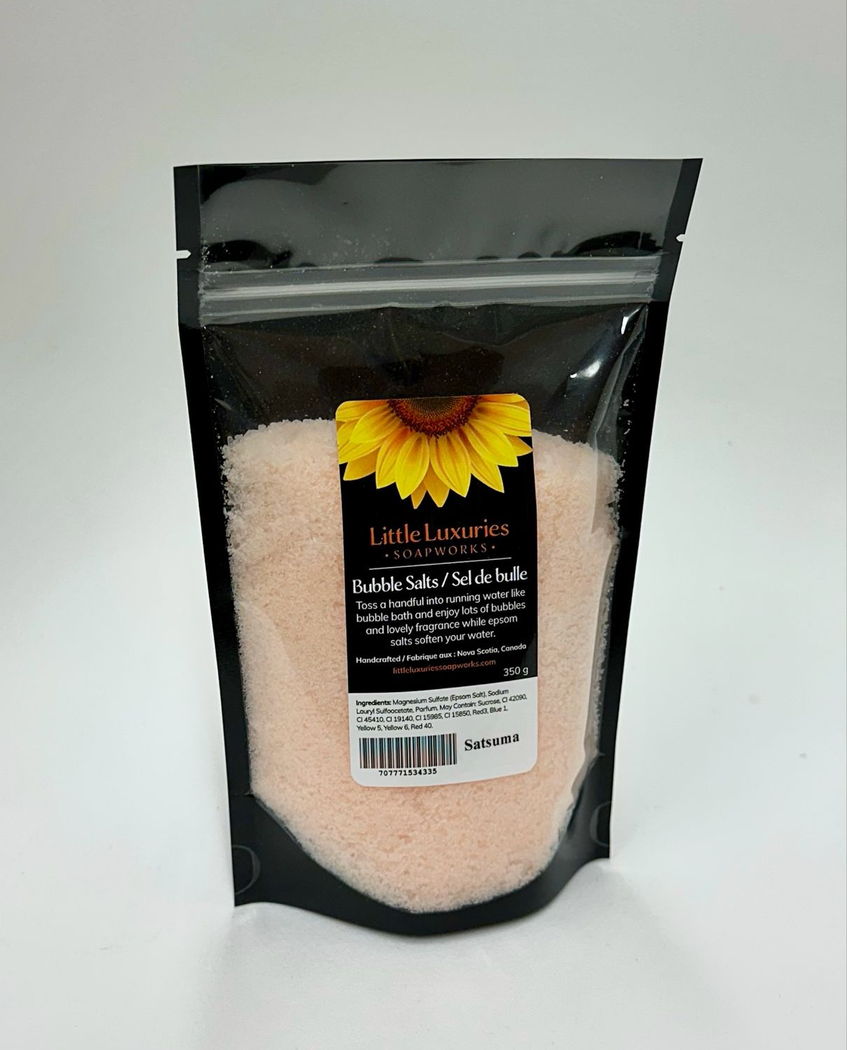 Satsuma Bubble Salt 350g