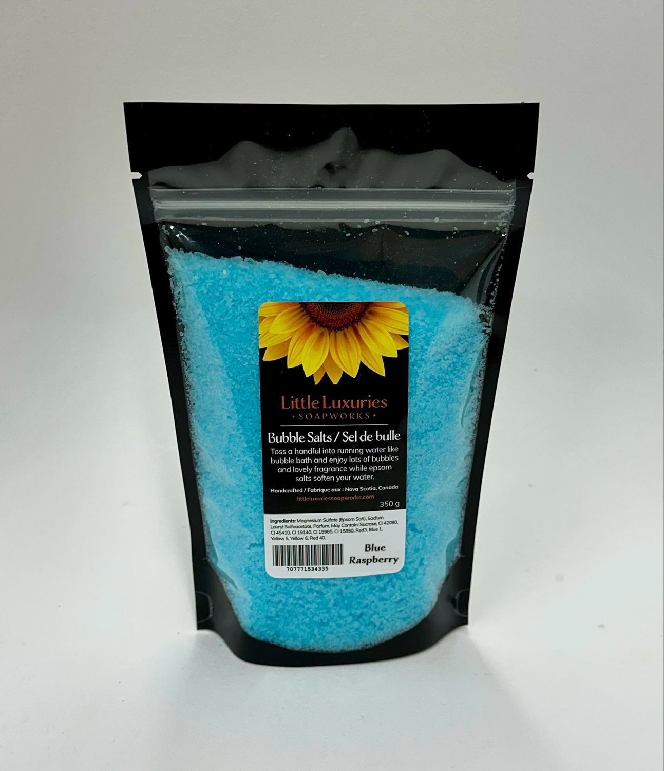 Blue Raspberry Bubble Salt 350g