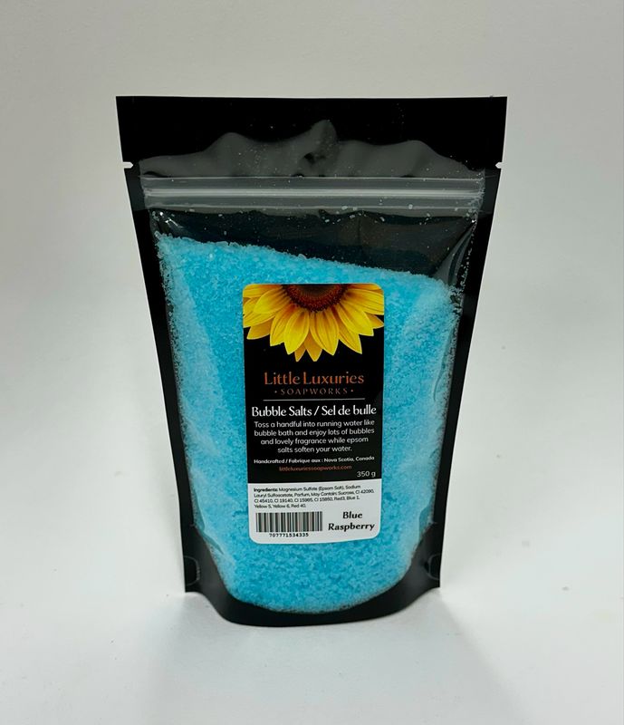 Blue Raspberry Bubble Salt 350g