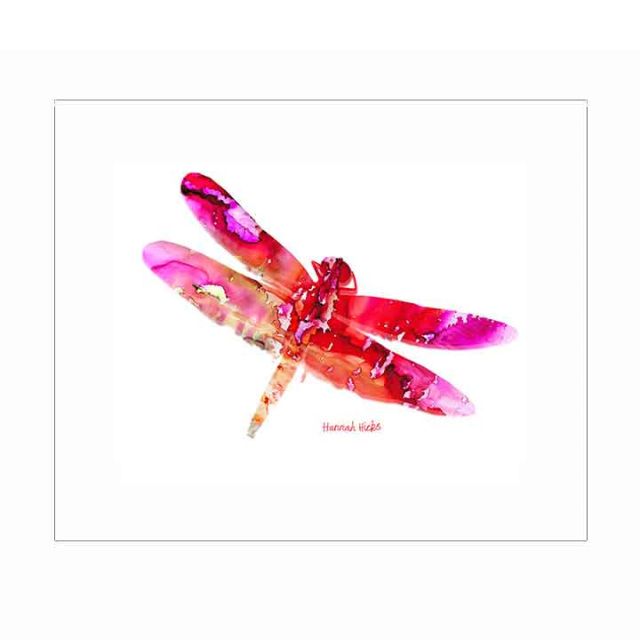 Dragonfly Print- Hannah Hicks
